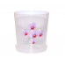 Горшок для цветов пластиковый с поддоном Для Орхидей 1,8л (прозр)-1 с под м1604Ж             